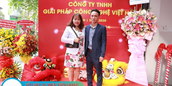 Tổ chức lễ khai trương giá rẻ tại Tiền Giang