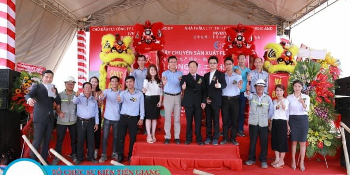Dịch vụ tổ chức lễ khởi công tại Tiền Giang