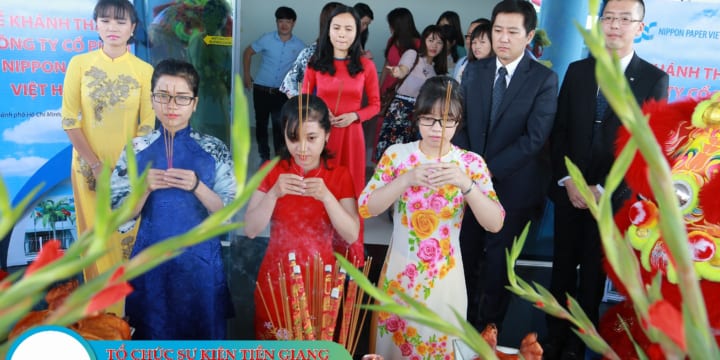 Tổ chức lễ khánh thành tại Tiền Giang
