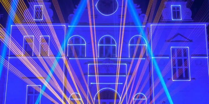 Lazer mapping Tiết Mục Mở Màn Opening Event Ấn Tượng